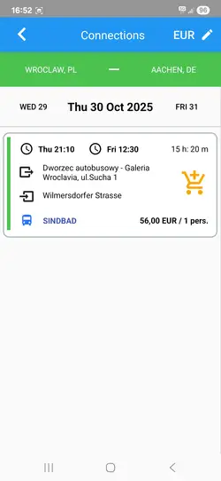 Select a Specific Trip